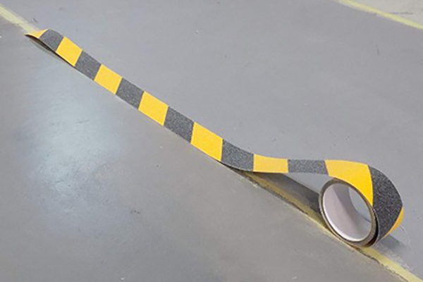 Anti slip tape, a new method of parking garage anti-skid