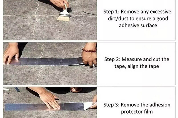 How to install butyl tape?