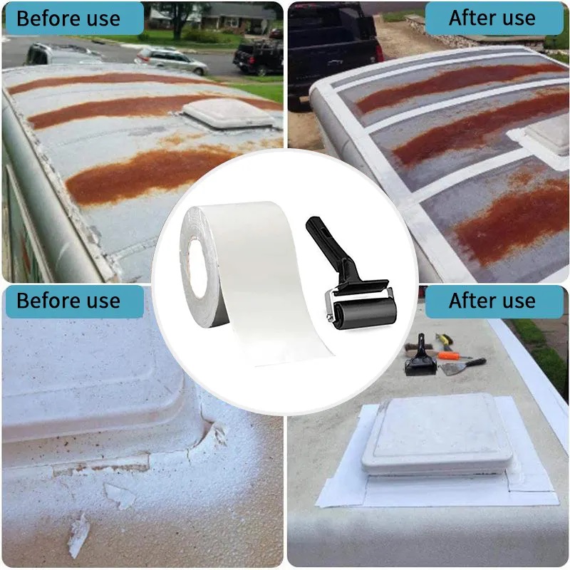 Mastering RV Roof Repairs: A Guide to RV Repair Tape Installation